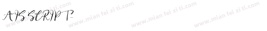 AIS SCRIPT字体转换